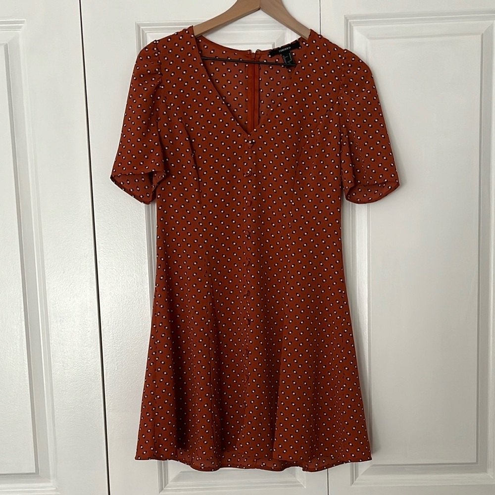Forever 21 Terracotta mini dress
